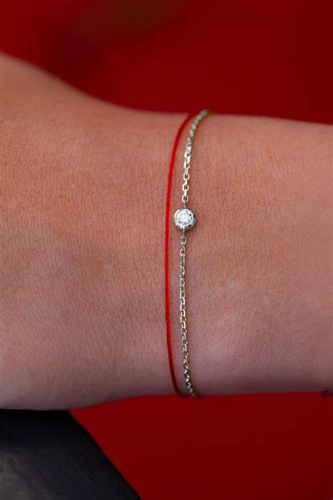 red line bracelet - redline diamond bracelet.